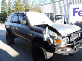 1991 TOYOTA LANDCRUISER SILVER 4.0 AT 4WD Z21362 